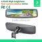 4.3" Car Rear View Mirror Monitor with Compass,Temperature,Parking Sensor