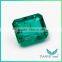 Colombian Emerald emerald cut 8*10mm synthetic emerald stone for emerald jewelry