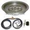 Stainless Round Drop In Pan W/ Fire Ring Propane And Natural Gas Installation Kit (19" and 25")
