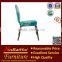 Modern Metal BH-YB8130 green fabric round back shake back banquet chair