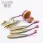 Newest Popular 5Pcs Custom Professional Oval Makeup Brush Set