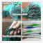The finished fishing nets,assembled handmade fishing net ,gill net with float and lead