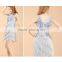 Fashion Show Flower Tassel Vest Latin Dance Wear Dress for Lady