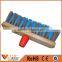 red color hard bristle wooden cleaning brush