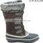 Ladies Anti-slip and Waterproof Fashion Snow Boots