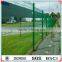 green vinyl coated welded wire mesh fence/pvc coated 1x1 wire mesh fencing