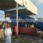 horizontal automatic hydraulic press baler with conveyor ,waste paper cardboard PET baling machine