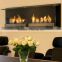 [ N.L.K ] high quality indoor bio Ethanol fireplace wall mounted fireplace CE certificate long indoor bio ethanol fireplace