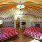 weatherproof but breathable shell luxury yurt interior for house and hotel