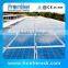 Frontier tin roof solar panel mounting racking system