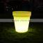 outdoor flower stand decoration LED bonsai pot Large size Led Lighting Planter Pot gardon decor