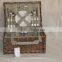 wholesale willow picnic basket for 2 or 4 persons, wicker basket made in China