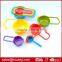 Set of 6pcs food grade plastic measuring cup colorful kitchen tools