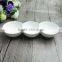 Unique design customized Bulk Stock White Devide Ceramic Round Soup&Salad&Snack Bowl