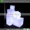 bluetooth remote control color changing led globe for outdoor cube stool