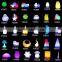 2016 YI GUI Led christmast wedding light RGBW bottem