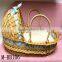 new design handmade comfortable baby wicker moses basket