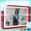KM-VP96 customized elegant pop new style acrylic photo frame acrylic swing frame photo frame