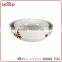 First garde common family needs food serving flat bottom size optional plastic shark fin bowl