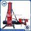 Portable hydraulic drilling rig Diesel air compressor drilling rig machine