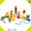 wholesale wooden blocks beaded toy for kids, diy wooden blocks beaded toy for kids, funny wooden blocks toy for kids W11E043