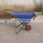 WB0400 portable lightweight garden trash folding fabric wheelbarrow