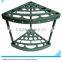 Garage Shed Yard Lawn Garden Tool Corner Space Saver Storage Organizer Rake Rack