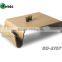 Modern design wooden tea table, living room furniture side table with shelf