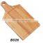wood cutting board with handle
