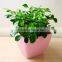 square office table plastic flower pot