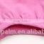 Applique short sleeve 95% cotton 5% spandex girls polo shirts