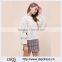 Women Ivory Cable Knit Sweater with Tiered Flare Sleeve(DQE0010TS)