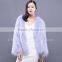 CX-G-A-187D Ladies Genuine Raccoon Fur Coat