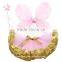 2017 New Style Girls Butterfly Fairy Wings with Angel Tutu Sets