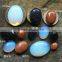 20*30 mm oval natural stone charms high end mix gemstone charms jewelry accessories 2016