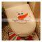 HD2044 Hot Chirstmas Decoration Snowman three piece toilet sets