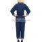 Wholesale lady Dark Denim Button Down denim jumpsuit women