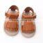 Wholesale shoes baby moccasins sandals rubber sole leather baby sandals