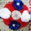 Factory Direct Satin Flowers Headband For girls hair accessories