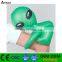 Factory PVC inflatable alien hug toy inflatable alien arm hug doll for children