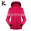 Widely used purple new style breathable windbreaker waterproof jacket women