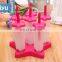 good quality plum blossom shaped plastic Ice cream cup mould