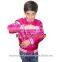 Kids Red Satin Varsity Jackets, Custom Embroidery kids Baseball Jackets Satin Bomber Jackets