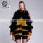 Marvelous Style Mongolian Fur Coat Merino Fur Jacket Vogue Sheepskin Fur Garment For Women