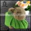 Factory Winter Warm Wool Indoor Shoes Plush Baby Booties With Ball