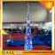 2016 Most popular custom logo inflatable pillar with led light for advertising