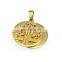 Cheap Wholesale Stainless Steel Tree of Life Gold Plated Pendants Jewelry