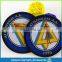 die-cut shape high quality school woven badge woven patch for kids personal woven badge for cloth