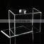 Clear Square Plexiglass Acrylic Suggestion Box, Acrylic Complaint Box With Key and Lock