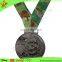 Factory wholesale soft enamel round souvenir custom size award medal